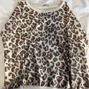 Animal Print Crewneck